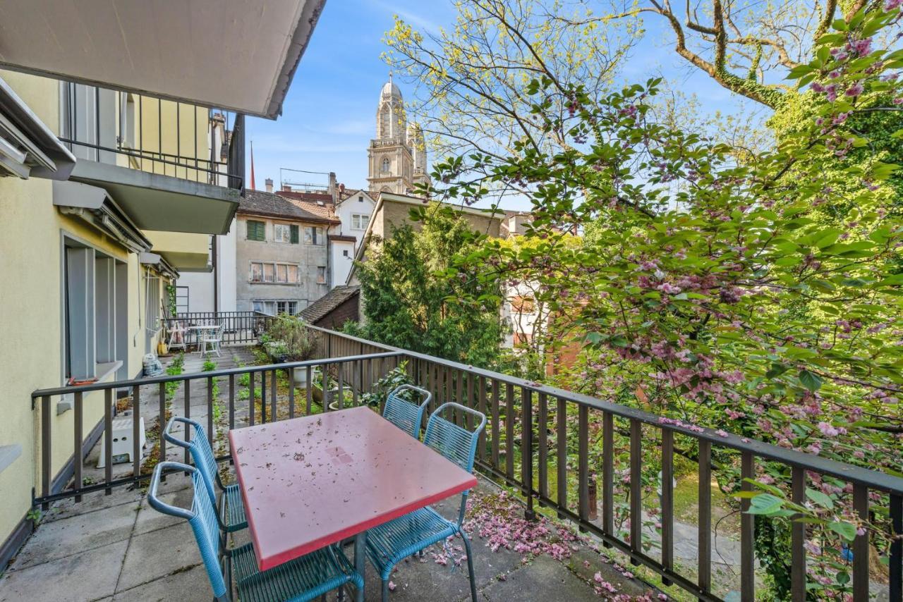 Muenstergasse Zurich Old Town Apartment Exterior photo